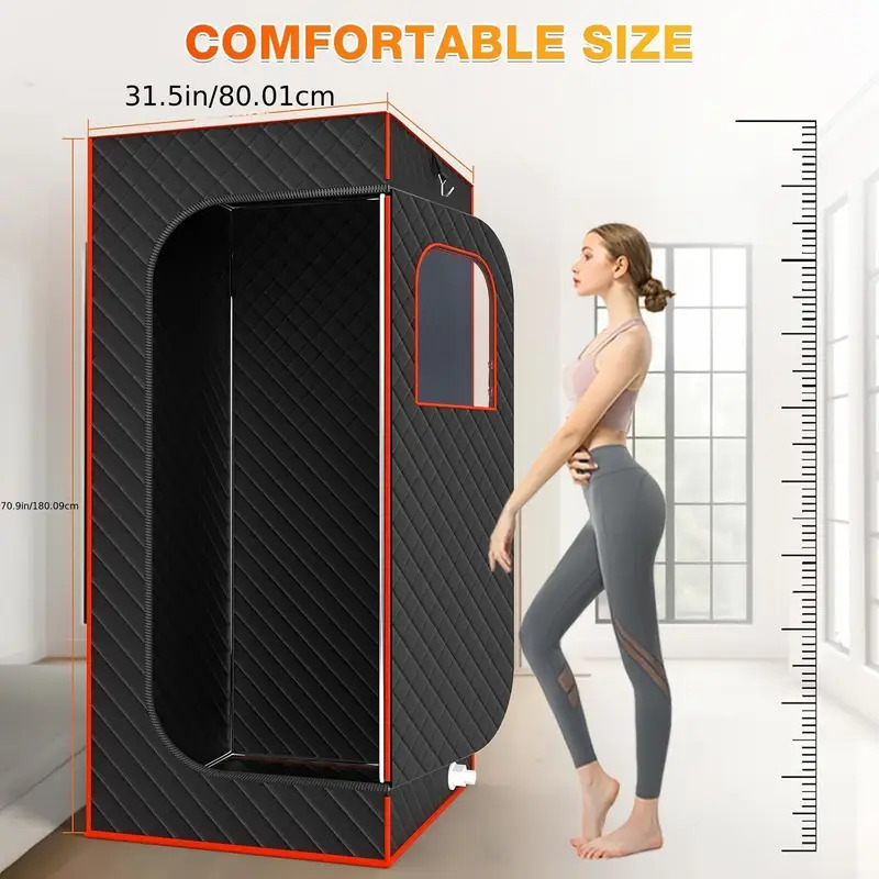 Multifunctional SPA set, folding sauna tent, comfortable chair anti-slip mat, household portable beauty and fitness equipment