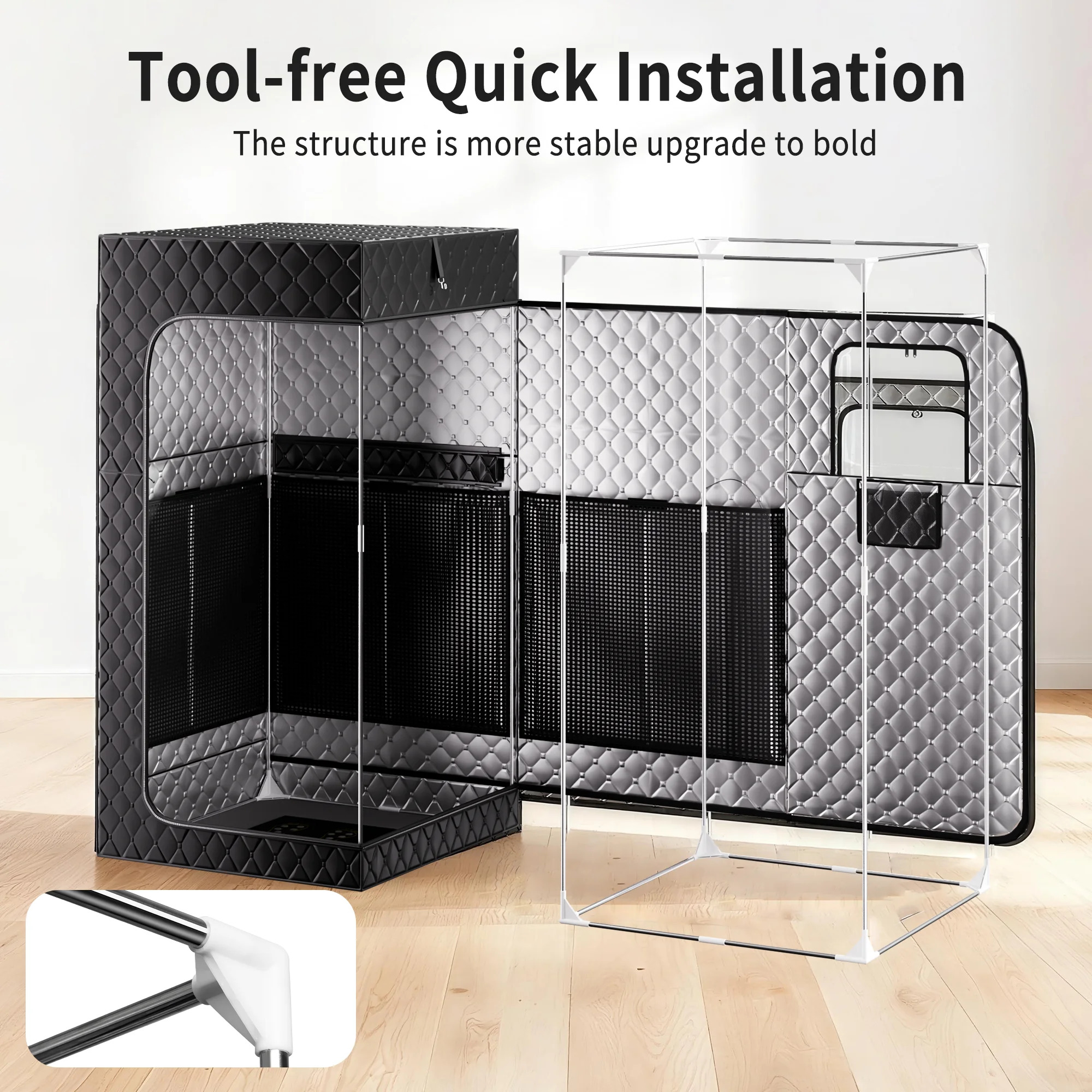 1Person Infrared Sauna | Full Size Portable Sauna Tent | FAR Infrared Sauna for Home