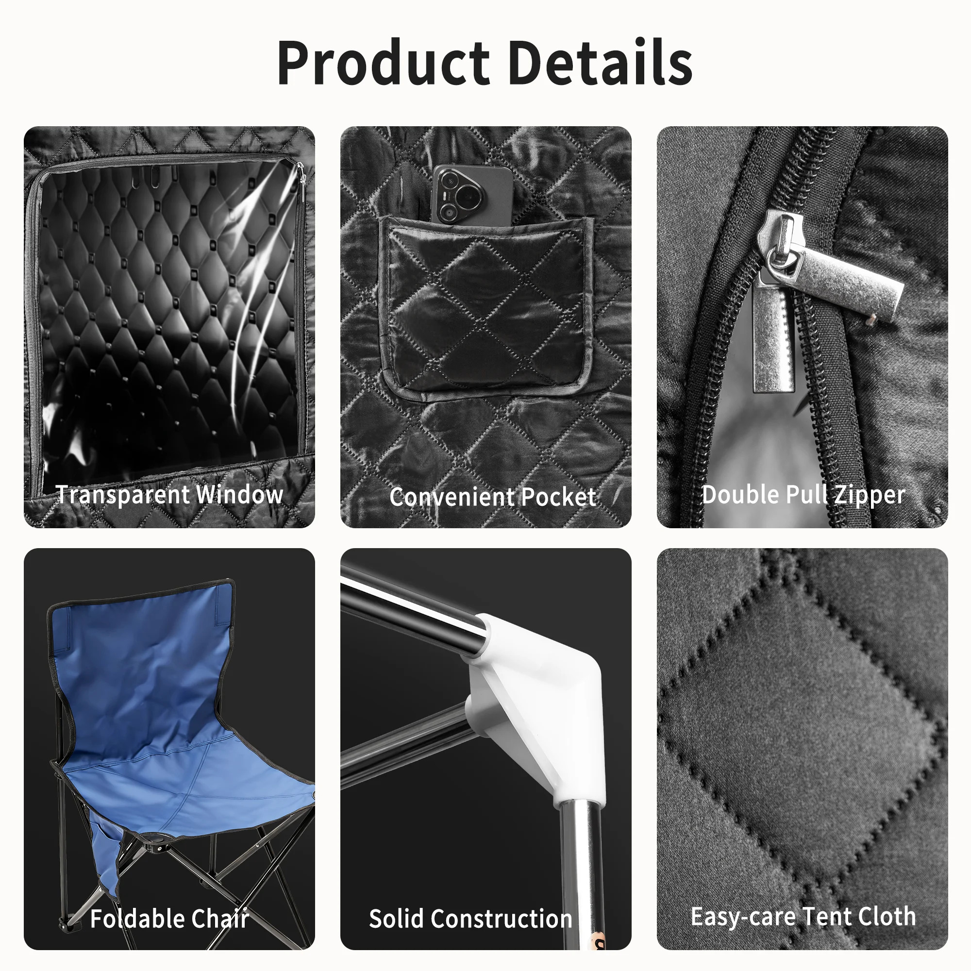 1Person Infrared Sauna | Full Size Portable Sauna Tent | FAR Infrared Sauna for Home