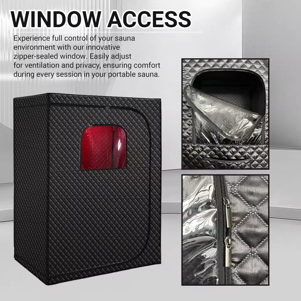 1Person Infrared Sauna | Full Size Portable Sauna Tent | FAR Infrared Sauna for Home